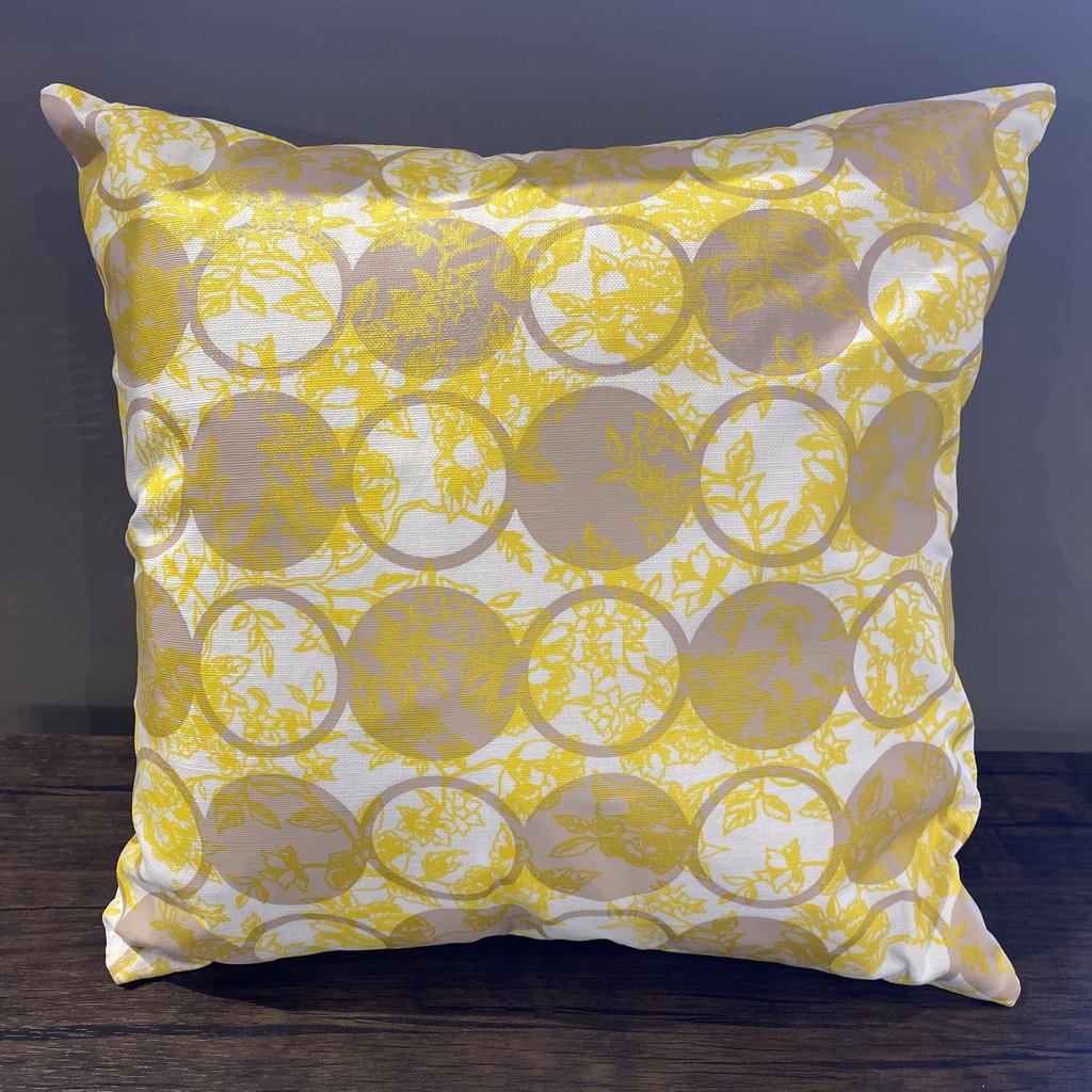 Yellow Buttercup Cushion Covers(18x18)